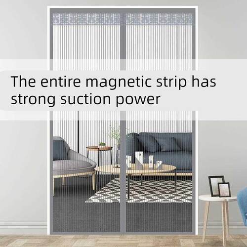 Magnetic Mesh curtain Net Screen Anti Mosquito Bug Fly door