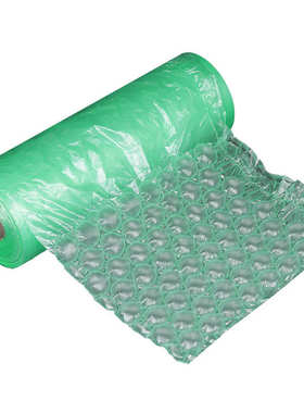 新款绿色葫芦膜 卷装大泡泡充气包装膜气泡袋 快递打包防震气泡膜