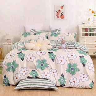 笠红床罩1式米卡通48.四三件套2m1.款件套网儿童.1床5床笠