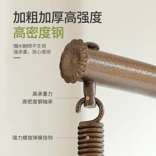 椅网红JSN秋千吊篮阳台室内摇休摇家用单人鸟巢藤编懒成人闲摇椅