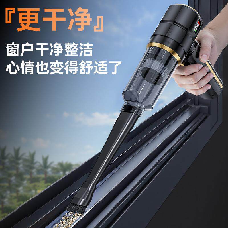 车载吸尘器手持大功率吸吹一体吹尘机家用抽真空充气机亚马逊跨境