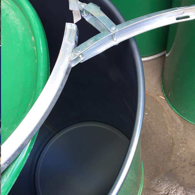 200升铁桶大开口化工桶硅胶油墨直身卡箍铁桶