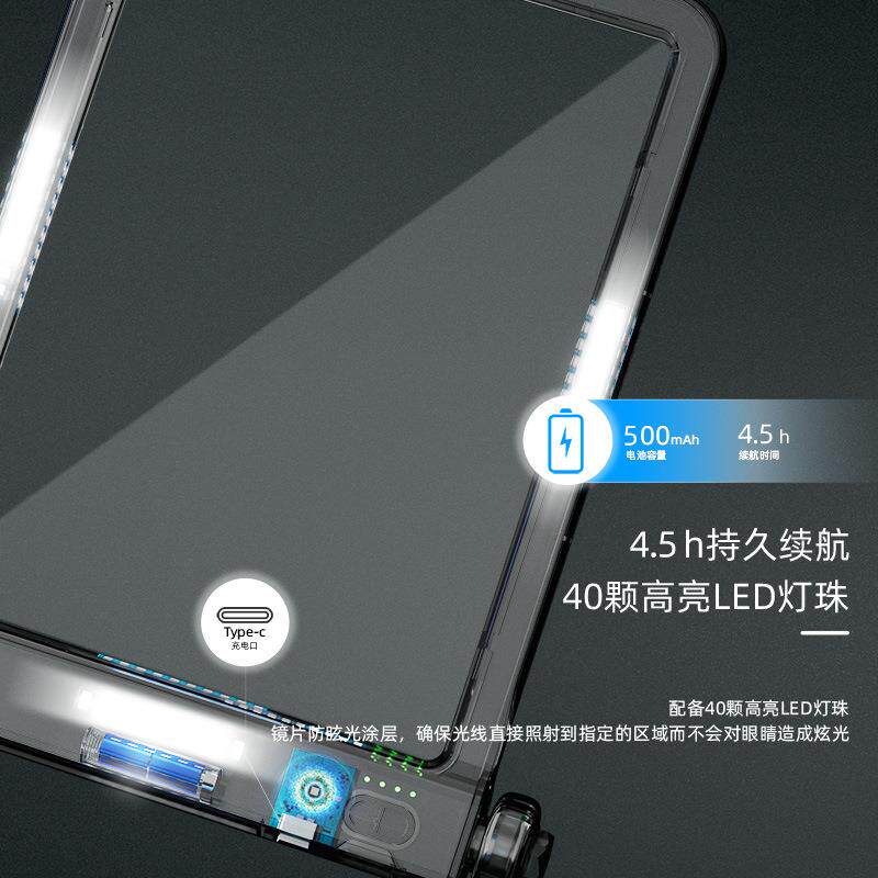 跨3境照USB充电放镜大灯倍高清LED明挂937脖手持台式老人阅读专用