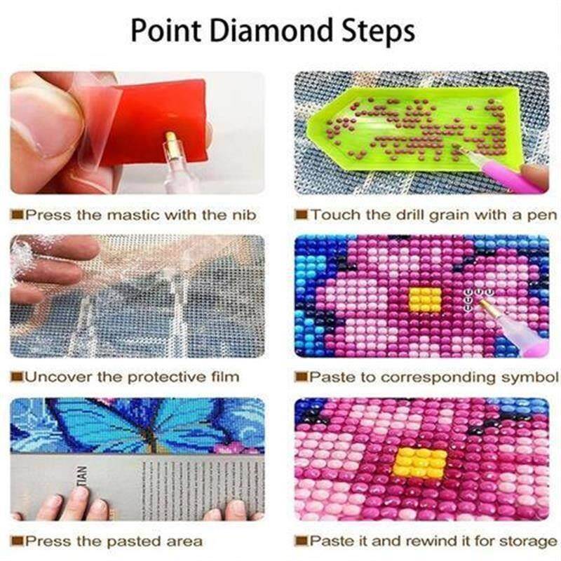 萌兔5d钻石画卡通DIY全钻钻