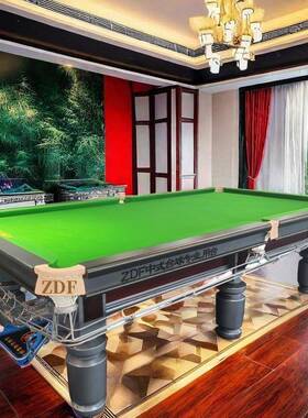 高州ZDF球星台球桌标准型化州台球桌商用信宜台球桌家用高要桌球