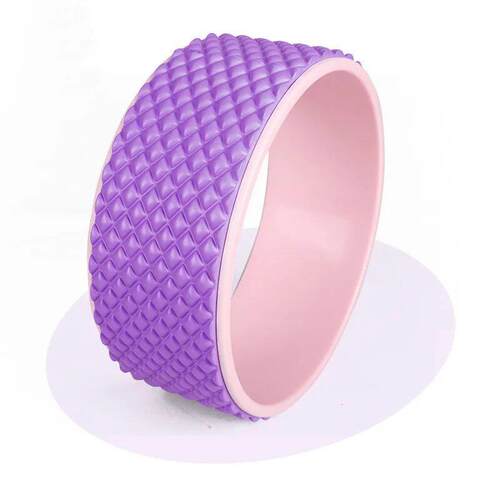 Yoga Wheel Exercise Trigger Point Muscle Massage Back Roller