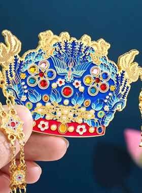 北京博物馆凤冠冰箱贴实景介绍创意磁吸文创伴手礼旅游纪念品