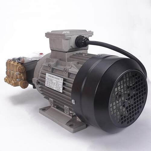 清跨钢电商境超高压洗机泵不锈泵AR泵头三项感应AR001电动机220V