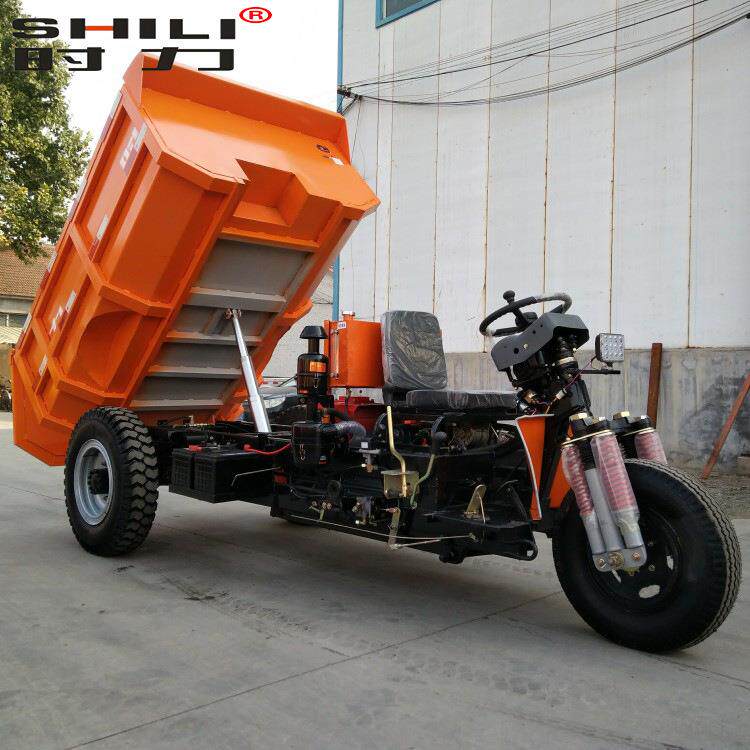 时力柴油三轮车32马力矿用运输车工程工地自卸翻斗车厂家按需生产