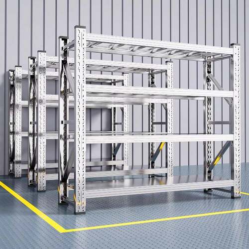 304不锈钢重型货架仓储仓库商用多层厨房冷库冻库地下室储物架子