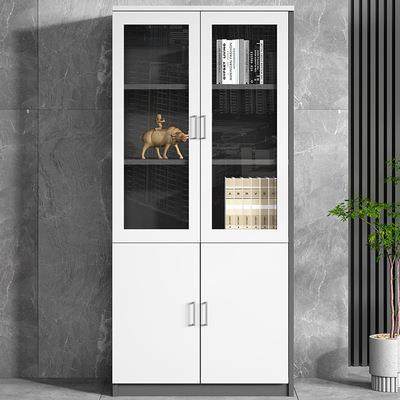 式文件柜资料柜木质档案柜带公锁公室书柜背板办景柜组详情咨询合