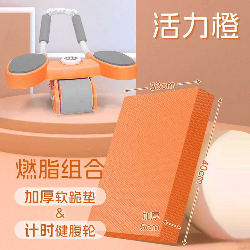 训练腹轮组合垫套装跪垫健身套装核心瑜伽健平衡防滑