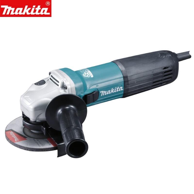 牧田(MAKITA)角磨机抛光机打磨机角向磨光机切割机手砂轮125mm