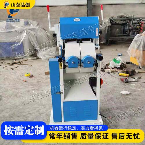 双带圆棒砂光机 扫把棍立式砂带机 Double-Belt Round Bar Sander