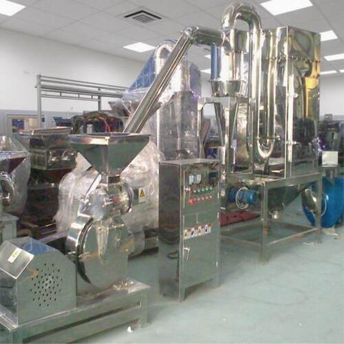 脉冲除尘粉碎机组玉米淀粉/黄姜/茴香/奶粉块磨粉设备