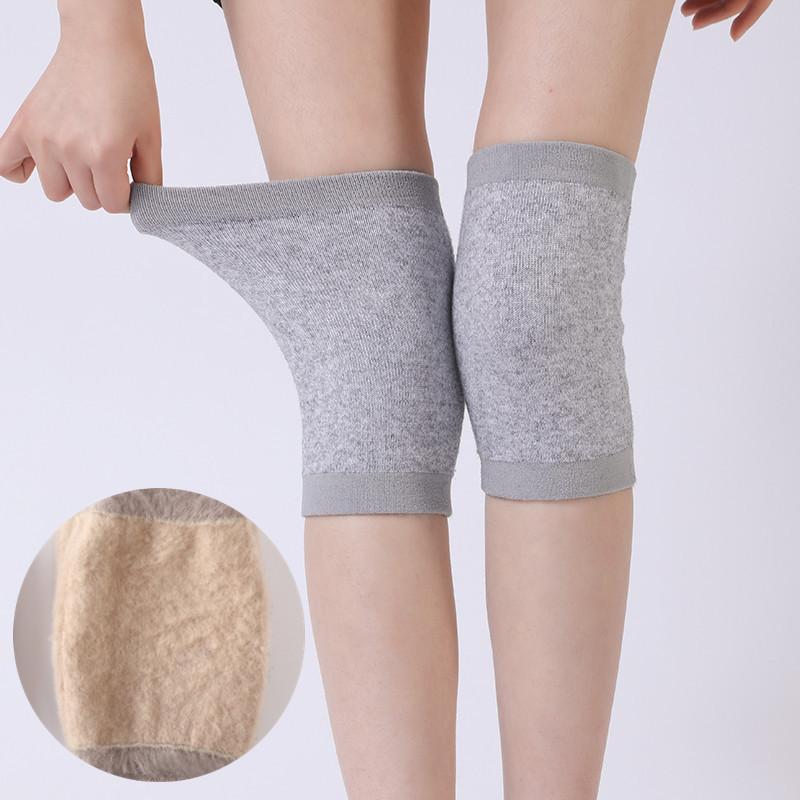 薄加绒老寒腿羊绒保暖护膝髌骨带