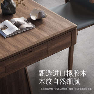 如喜新中式 山木 實木麻將桌餐桌兩用全自動家用高端過山車麻將機