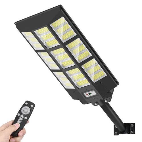 户外防水一体化LED太阳能灯人体感应庭院灯双色光广角大路灯强光