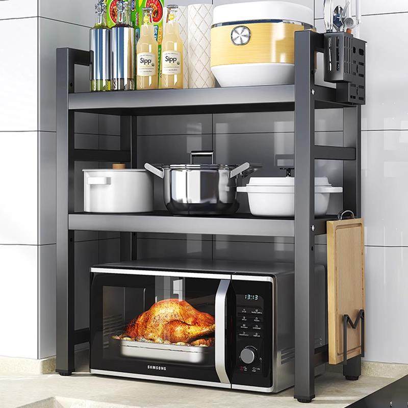 厨房微波炉架子置物架多功能支架多层家用烤箱台面电饭煲收纳架子,厨房/烹饪用具,微波炉置物架,淘宝优惠券,粉丝福利购,淘宝优惠卷