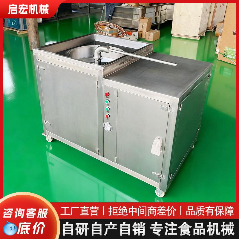 商用全自动灌香肠机器蛋白肠鱈鱼肠灌肠机卧式电动灌肠机设备