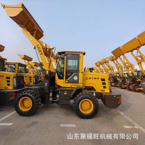 946装粮建筑工程装载机养殖场清粪四驱铲车仓库农场树木抓草机