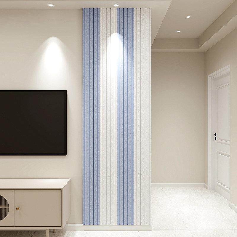 墙面装饰高级感电视背景墙玄关3d立体壁贴墙面防脏防撞条护墙板