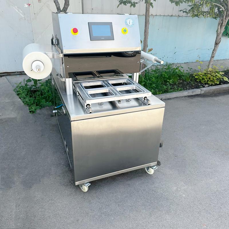 鹅肝盒动气调包装式FVD机商用真封口机冷鲜熟食空全自真空包装机