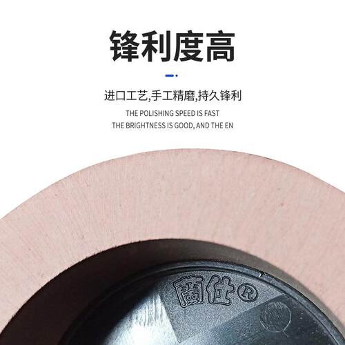 玻璃磨边光倒连底BD轮抛直线VSM双边抛光轮角磨边带底座边机B直D
