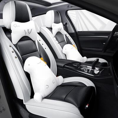 新名爵5座套21款名爵MG5全包围皮革坐垫四季座椅套内饰改装装饰件