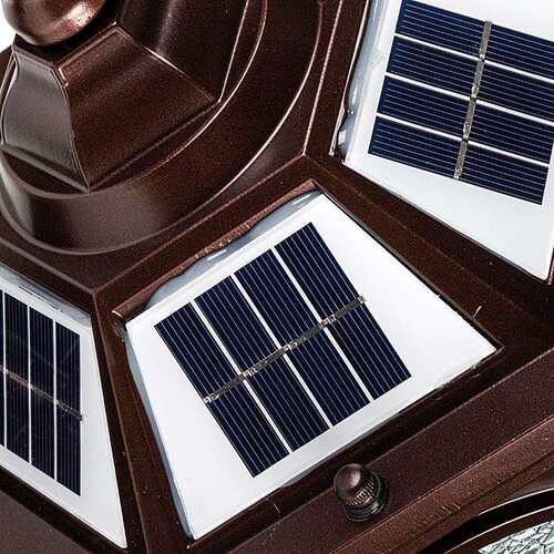欧式太阳能壁灯户外庭院别墅墙壁灯创意走廊过道玻璃壁灯免布线