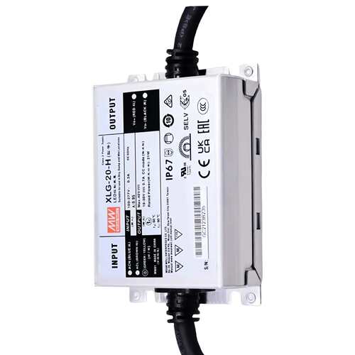 明纬电源 XLG-20-H-B 21W恒流LED驱动器MEANWELL