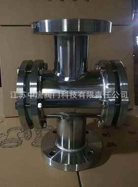 HGS07HGJ501-86管道直通视镜化工专用法兰视镜304/316L不锈钢