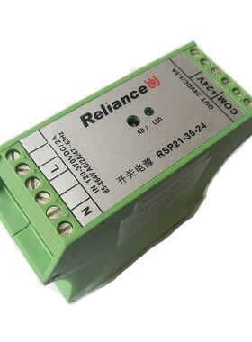 现货原装全新Reliance瑞联763734 RSP21-35-24导轨安装开关电源