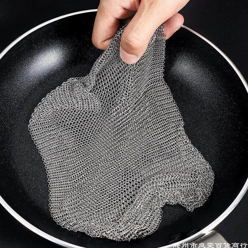 钢丝球新款细环316不锈钢厨房专用刷锅网清洁布家用不粘油