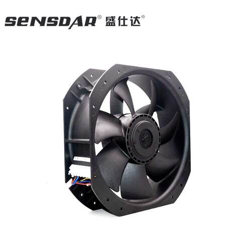 DC24V48V28080排气扇工业机柜充电桩散热风扇轴流风机静音设计