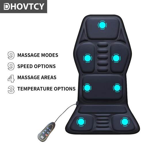 2颈摩025CZ-01多功能车载摩器车家按两用腰按摩靠垫坐垫全身按震