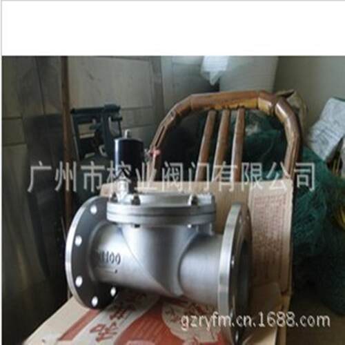 ZCS-100PF不锈钢先导式高压电磁阀常闭ZSC-25P消防水DF1-40P常开