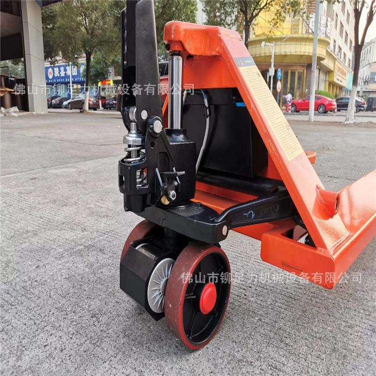 电动手动叉车 电动液压车 简易式半电动托盘搬运车