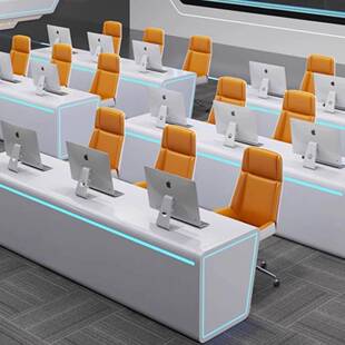 指挥中心监控台控制台弧形操作台调度台演播台会议室电脑办公台