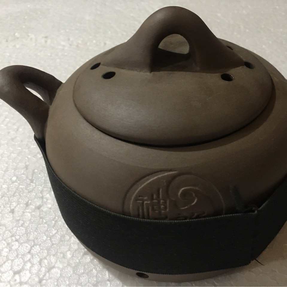 扁鹊泗滨砭石艾灸壶 双耳烧艾条艾绒隔姜灸 铺隔热巾灸 合作产品