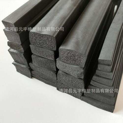三元乙丙发泡条船用方型密封条EPDM橡胶条机械密封条电柜箱密封条