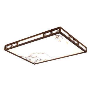 中山新中式 吸顶灯大厅主卧房间餐厅吸顶灯led灯具 客厅吸顶灯中式