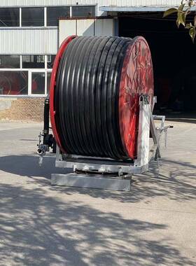 农用灌溉机器jp75-300卷盘喷灌机自动返管绞盘式农田洒水喷灌机