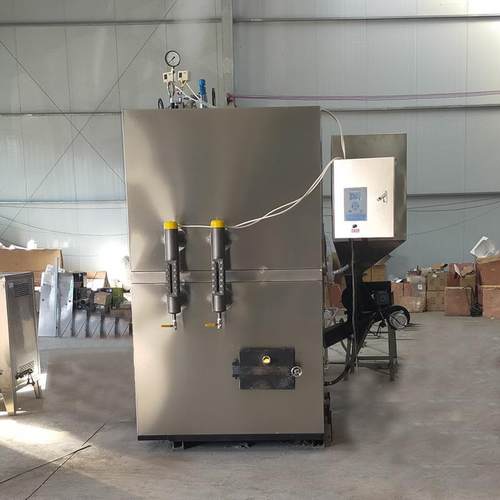 生物质蒸汽发生器立式柴火蒸汽锅炉洗浴桑拿立式生物颗粒炉