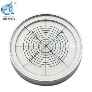 万向水平仪6012耐高温85度高精度金属便携通用圆形水准气泡