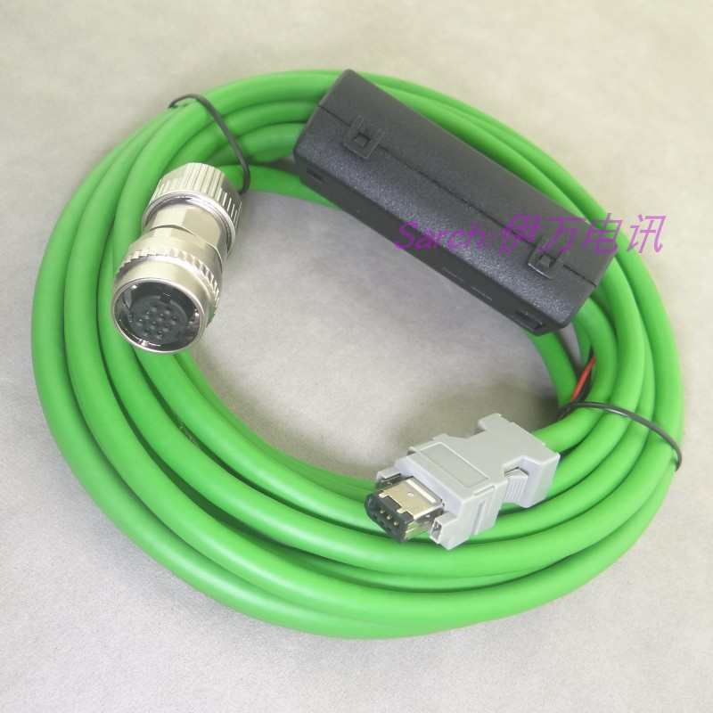 安川850W编码器线JZSP-CVP01-03-E电机线UVA322绝对值CVP06高柔