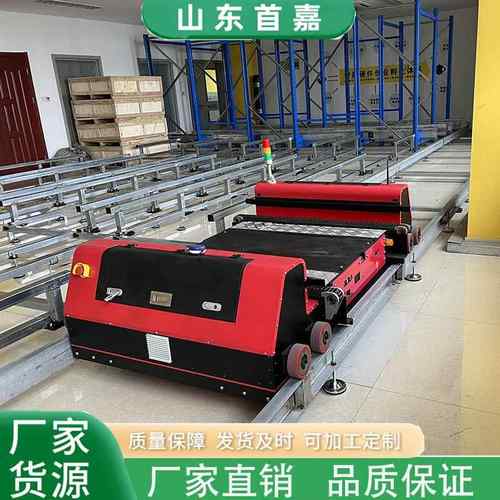 货架配套子母穿梭车高密度穿梭车存储系统仓库货架配套穿梭车RGV