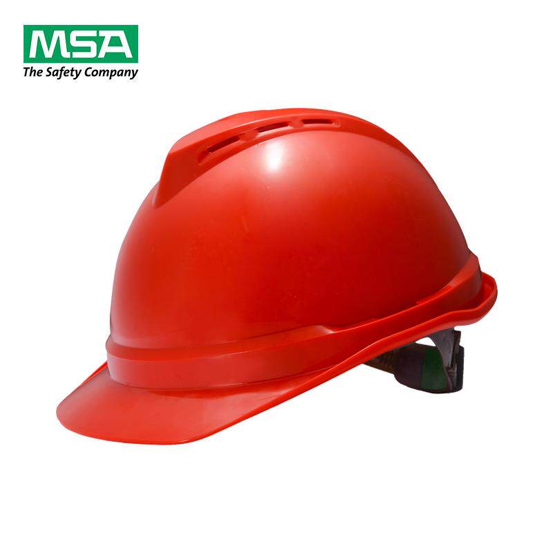 MSA/梅思安10146677 ABS带孔一指键PVC吸汗带国标D型下颏带