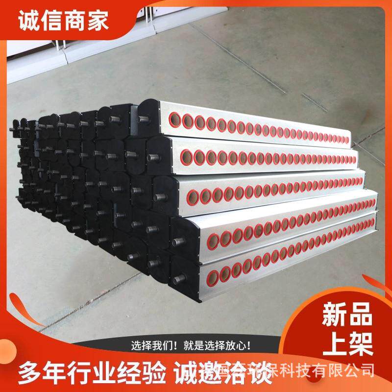 山东太阳能工厂供货不锈钢太阳能集热联箱酒店热水采暖工程集热器