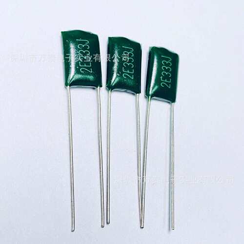 CL11 涤纶绿色薄膜电容器2J471J 630V 470PF 麦拉电容器